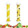 panemy Trappola per Mosche dei Frutti, Attrape Moscherini Cucina per Interni ed Esterni, Trappola Moscerini, con Strisce Adesive, Acchiappamosche per Fattoria, Cucina e Soggiorno (Fosforescente)