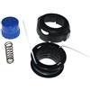 ISSICOO T25B T25BB Testina per decespugliatore Husqvarna 115iL 136LiC 136LiL 315iC 336LiC 520iLX 520iRX 536L 536LIC 536LIRX 536LIRXIC 536LIL 536LILX 536LIR McCulloch LI-588 T LI-58 T Pro - Tagliabordi