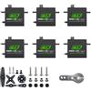 PTK 6820 MG All-metal gear 20kg high-speed large-torque servo motor RC car model fixed-wing U300 (6pcs)