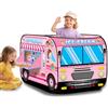 deAO Casa dei Giochi Tende per Bambini Design Pop Up Auto-Armante Montaggio Rapido, attività Ricreative al Coperto e all'Aperto Area Ricreativa per Ragazzi e Ragazze (Gelateria)