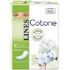 Lines - Cotone non ultra anatomici distesi 16 pezzi