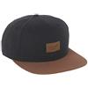 Reell - Cappellino Suede a 6 pannelli, Nero , Taglia unica