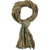 Rotfuchs Sciarpa in cotone, da uomo, effetto stropicciato, motivo a righe, colore: beige, multicolore, 170 x 20 cm (L x B) (175 x 45 cm)