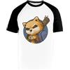 GUNMANTOR Project Zomboid Maglietta da Baseball Bianca Girocollo a Maniche Corte Unisex da Donna Uomo T-Shirt Mens Womens