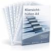 TK Gruppe Timo Klingler 100x Buste Trasparenti A4 Forate Extra Spesse Portalistini in Plastica Cristallo