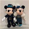 Disney Tokyo DisneySea 25th Jubilee Gala Mickey Minnie Badge Set SS Columbia