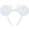 Disney Cerchietto orecchie Minnie Mouse Tokyo Disney Resort fiocco a righe blu Giappone