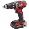 Milwaukee 4933443515 - M 18 bpd-202 C trapano a percussione 18 V 2,0 Ah litio 2 Vel. 50 Nm