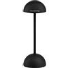 INNOLIVING Colore Nero, CONFEZIONE 1 *** Lampada led ricaricabile da tavolo dimmerabile touch