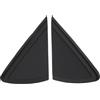 Briny River 2 coperture triangolari per specchietto retrovisore auto, 6R0853274A 6R0853273A, compatibile con Volkswagen Polo MK5 6R 2009-2022 (sinistra e destra)