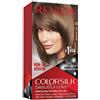 Revlon ColorSilk Colorazione Permanente Capelli Fai-da-te a Casa, Senza Ammoniaca e Arricchita con Cheratina, 50, Castano Cenere Chiaro