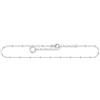 Thomas Sabo cavigliera argento sterling Non un gioiello Donna, Argento, one size - AK0028-001-21-L27V