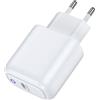 Ocbuo Caricatore USB C da 25 W, caricatore rapido USB C, adattatore di ricarica per Samsung Galaxy S25 Ultra/S24 FE/S23/S22/S21/A17 5G/A16/A15/A56/A55/A54/A36/A35, alimentatore di rete tipo C spina di