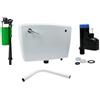Fluidmaster 1000D-038-30 - Cassetta a vista, colore: Bianco