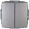Kopp deviatore a cambio, 1 pezzo, platino, Venedig, 600543080