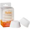 DECORA, 0339742 Pirottini Bianco, Comodissimi Pirottini per Cuocere, Presentare e Regalare Muffin, Resistono fino a 220°, In comodo Blister
