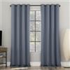 Sun Zero Nordic - Confezione da 2 tende a pannello con occhielli, riduzione del rumore, 100% oscuranti, 132 x 274 cm, colore: blu denim