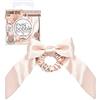 Invisibobble Sprunchie Slim elastico per capelli Ballerina Bow I Elastico per capelli scrunchie con un elastico a spirale all´interno con nastro