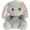 AURORA 82149, Palm Pals Pebbles Bunny, 13 cm, giocattolo morbido, grigio