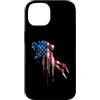 Paint Dripping Patriotic 4th of July US Custodia per iPhone 14 Immersioni subacquee Bandiera americana USA Drip Graffiti