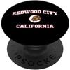 Redwood City CA Souvenirs & Gifts by DV8 Redwood City California (California) PopSockets PopGrip Adesivo