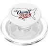 Ossoff 2028 Elcection Vote Ossoff 2028 USA Map Jon Ossoff for President Patriot PopSockets PopGrip per MagSafe