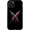 Paint Dripping Patriotic 4th of July US Custodia per iPhone 11 Pro Phlebotomist Farmacia Tech Bandiera americana USA Drip Graffiti