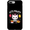 Lets Pawty Birthday Gifts For Girl and B Custodia per iPhone 7 Plus/8 Plus Let's Pawty Camicie Carino Gatto Gattino Pawty Ragazze Ragazzi Compleanno