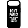 Emergency Services Staff Gifts & T-Shirt Custodia per iPhone Air Sergente di polizia
