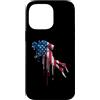 Paint Dripping Patriotic 4th of July US Custodia per iPhone 14 Pro Max Immersioni subacquee Bandiera americana USA Drip Graffiti