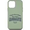 Granddaughter Girl Dad Humor Tees Custodia per iPhone 12 mini Ho usato per essere in carica poi ho avuto una nipote Tee 4