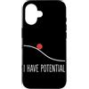 Physics Science Humor Quantum Mechanics Custodia per iPhone 16 Ho Potenziale Divertente Fisica Scienza Umorismo Energia Formula