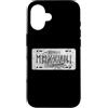 ROMYLP Roman Numerals Years License Plat Custodia per iPhone 16 2028 anno retrò