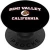 Simi Valley CA Souvenirs & Gifts by DV8s Simi Valley California (California) PopSockets PopGrip Adesivo