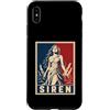 Ocean Siren Mermaid Aesthetic Retro Custodia per iPhone XS Max Vintage Oceano SIRENA Mitologia Retro Estetica
