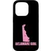 US States United States USA Country Amer Custodia per iPhone 15 Pro Delaware Girl USA America Stato