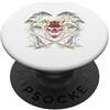 Samurai TShirt Cyber Giapponese Retrò To Maglietta Cyber Samurai Maschera Da Demone Giapponese PopSockets PopGrip Adesivo