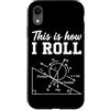 Physics Science Humor Quantum Mechanics Custodia per iPhone XR Questo è il modo in cui lancio formula fisica Insegnante di scienze Matematica Nerd