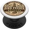 Backyard Feeder Club Alimentatore per uccelli certificato Riempitrice Birding in cortile PopSockets PopGrip Adesivo