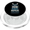 Conquer the Current Paddle Warrior Exped Whitewater Adventure Rafting Rafting Crew Emozione all'aperto PopSockets PopGrip per MagSafe
