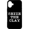 FUNNY POTTERY PRODUCTS Custodia per iPhone 16 Plus Catturare l'argilla divertente ceramica insegnante studente ceramica Potter