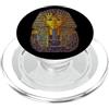 Ripple Stipple Re Tut Tutankhamon Effetto Stipple PopSockets PopGrip per MagSafe