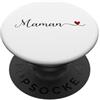 Fun Designs Simpatico regalo tipografico a forma di cuore con PopSockets PopGrip Adesivo