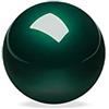 Perixx - Trackball da 34 mm verde Glossy Green