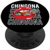 Chingona Power Latina Hispanic Heritage Women Funny Spanish Saying Souvenir PopSockets PopGrip Adesivo
