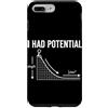 Physics Science Humor Quantum Mechanics Custodia per iPhone 7 Plus/8 Plus Ho avuto Potenziale Fisica Formula Energia Scienza Umorismo Nerd