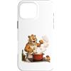 Timowo Studio Custodia per iPhone 16 Pro Max Tigre Dai Denti A Sciabola In Cucina