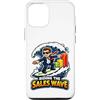Finance Fun Custodia per iPhone 12/12 Pro Cavalcando l'onda delle vendite