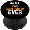 Cool Deer Hunting Apparel Miglior cacciatore di cervi mai stagione di caccia ai cervi PopSockets PopGrip Adesivo