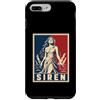 Ocean Siren Mermaid Aesthetic Retro Custodia per iPhone 7 Plus/8 Plus Vintage Oceano SIRENA Mitologia Retro Estetica